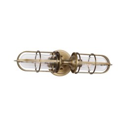Feiss - Iluminação de parede exterior URBAN 2xE27/60W/230V IP44 bronze