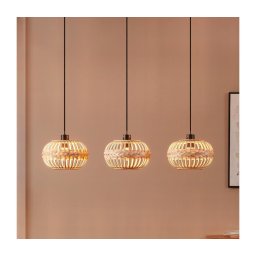Eglo 43863 - Candelabro suspenso AMSFIELD 3xE27/40W/230V