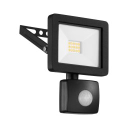 Eglo 64878 - Holofote LED com sensor FILETTI LED/10W/230V 4000K IP44 preto