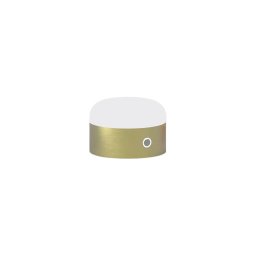 Ideal Lux - Lâmpada de mesa LED tátil MIGNON LED/5W/5V Ø10 cm CRI 90 latão