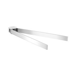 Gedy - PArede rotativo toalha suporte PIRENEI 36 cm cromado brilhante