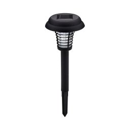Grundig - Lâmpada Solar LED e Armadilha para Insetos com LED UV, 1xAA, 600 mAh, IPX4