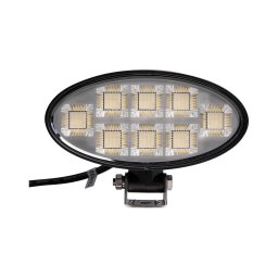 Foco LED para carro BLACK LED/160W/10-30V IP69 5700K oval