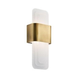 Kichler KL-SERENE-LED-W-NBR - Iluminação de parede LED SERENE LED/16W/230V latão