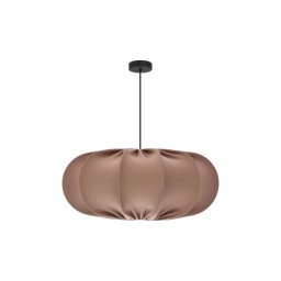Candeeiro suspenso em cabo CAFEE 1xE27/40W/230V Ø 52 cm castanho