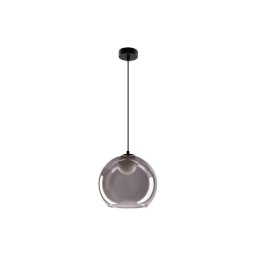 Lustre suspenso BRIN 1xG9/15W/230V preto fumê