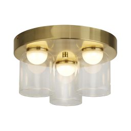 Searchlight 23083-3SB - Candeeiro de tecto LED HIGHBALL 3xLED/5,3W/230V Ø 30 cm