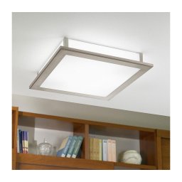 Eglo 31895 - Candeeiro de tecto AURIGA 4xE14/25W/230V 30x30 cm cromo mate