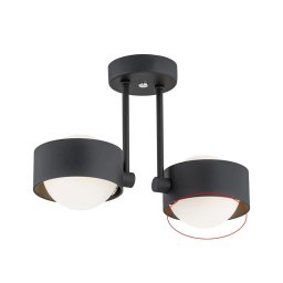 Argon - Vidro sobressalente para o lustre MASSIMO PLUS G9