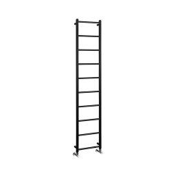 Sapho - Radiador para casa de banho DINA 168x35 cm preto fosco