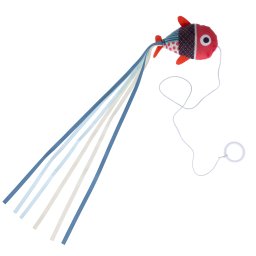 Cana de pesca de gato TIAKI com argola para o dedo 1ud.