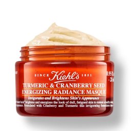 Kiehl's Máscaras e esfrega Turmeric & Cranberry Seed Energizing Radiance Masque Máscara facial que ilumina e energiza a pele