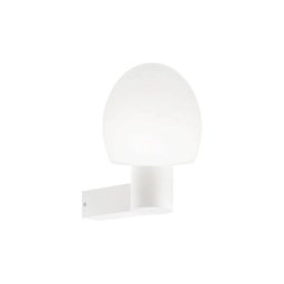 Ideal Lux - Arandela exterior CLIO 1x E27/42W/230V IP44 branca