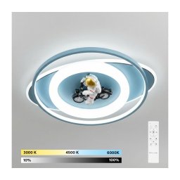 Brilagi - LED dimerizável. Candeeiro de tecto infantil ASTRO LED/68W/230V 3000-6000K +telecomando