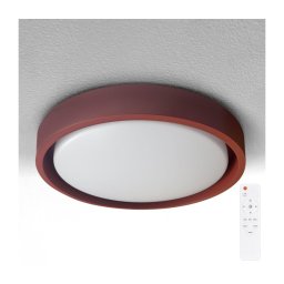 Brilagi - Candeeiro LED regulável MATTEO LED/48W/230V 3000-6500K Ø 41 cm vermelho + comando à distância