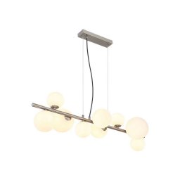 Globo 56140-9H - Candeeiro suspenso LED RIHA 9xG9/3W/230V cromado