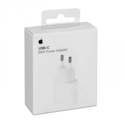 Adaptador de Corrente Apple 20W USB-C Branco