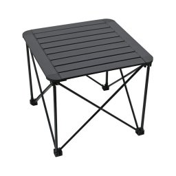 Mesa de campismo dobrável 52x52cm antracite