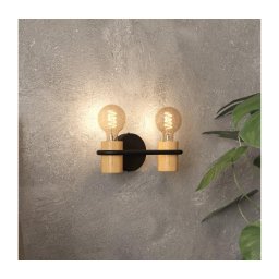 Eglo 43542 - Iluminação de parede CHIEVELEY 2xE27/40W/230V