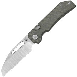 KB Knives Venom Belt Satin S90V Blade Flame Ano Titanium KB435B