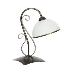 Lâmpada de mesa ANTICA 1xE27/60W/230V