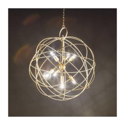 Ideal Lux - Lustre com corrente KONSE 7xE27/60W/230V