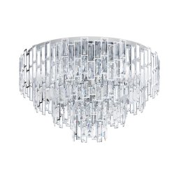 Eglo 39625 - Iluminação de teto CALMEILLES 10xE14/25W/230V d. 78 cm