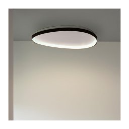 Ideal Lux - Iluminação de teto LED com regulação GEMINI LED/42W/230V diâmetro 81 cm CRI 90 preto