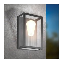 Eglo 31778-LED RGBW dimerizável para exterior, aplique de parede ALAMONTE-Z LED/4,9W/230V IP44 preto