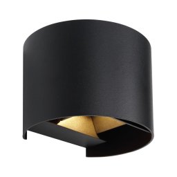 Globo 34168RB - Iluminação de parede exterior LED VERONIKA 2xLED/3W/230V IP44 preto