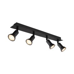 Globo 57998-4 - Foco DREW 4xGU10/35W/230V preto