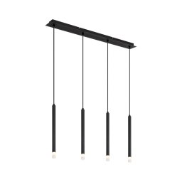 Globo 15629-4 - Candeeiro suspenso BLAKE 4xG9/4W/230V preto