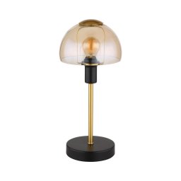 Globo 21914A - Candeeiro de mesa KOKKINI 1xE14/25W/230V preto/dourado
