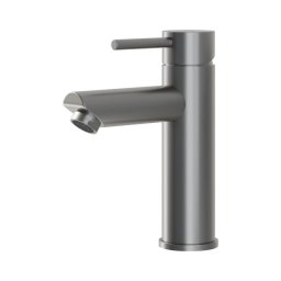 Misturador para lavatório RINGSTED 17,8 cm, cinzento com acabamento em pó