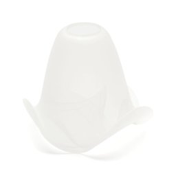 Vidro de substituição para candeeiro SISI E14 Ø 13 cm branco