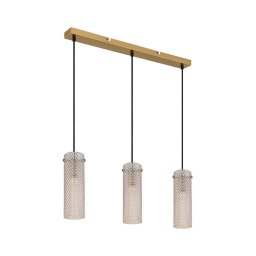 Globo 15775-3H - Candeeiro suspenso KAROLO 3xE14/40W/230V