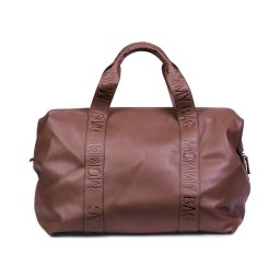 Childhome - Saco de muda da roupa MOMMY BAG LEATHER castanho