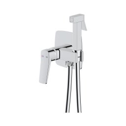 KFA Armatura 4529-512-00 - Misturador para bidé com duche higiénico para instalação encastrada MALAGA l., cromado