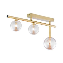 Jupiter 1898 - Candeeiro de tecto de montagem direta NEPTUN 3xG9/14W/230V dourado