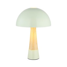 Globo 51570114 - Candeeiro de mesa PAULIN 1xE27ILLU/40W/230V verde