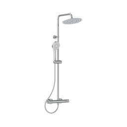 Ideal Standard A7565AA - Conjunto de duche com misturador termostático CERATHERM T50, cromado brilhante