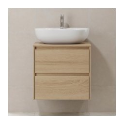 Móvel de casa de banho TRONDHEIM para lavatório 60x57x46 cm, carvalho