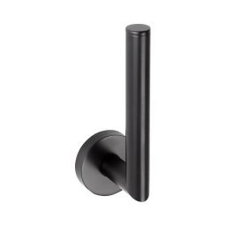 Sapho - Suporte para papel higiénico X-ROUND 16,5 cm preto
