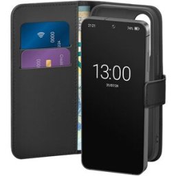 Puro Capa Wallet Bookmag Stand para Samsung Galaxy S26+ - Preto