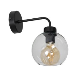 Iluminação de parede SOFIA 1xE27/60W/230V transparente