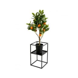 Suporte para plantas 40x24 cm preto