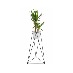Suporte para vaso TRIANGL 90x50 cm preto