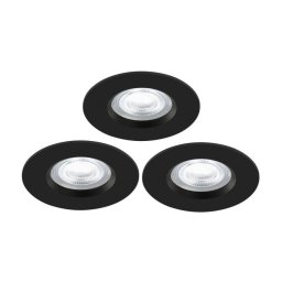 Nordlux - Conjunto 3x lâmpadas LED reguláveis para casa de banho DON SMART LED/4,7W/230V IP65