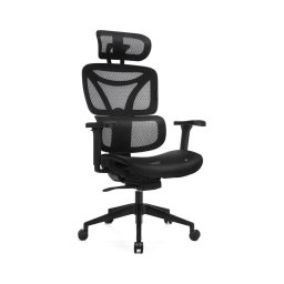 Cadeira de escritório ergonómica LEVANO preto