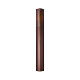 Nordlux - Candeeiro exterior ALUDRA 1xE27/15W/230V IP44 castanho 95,4 cm